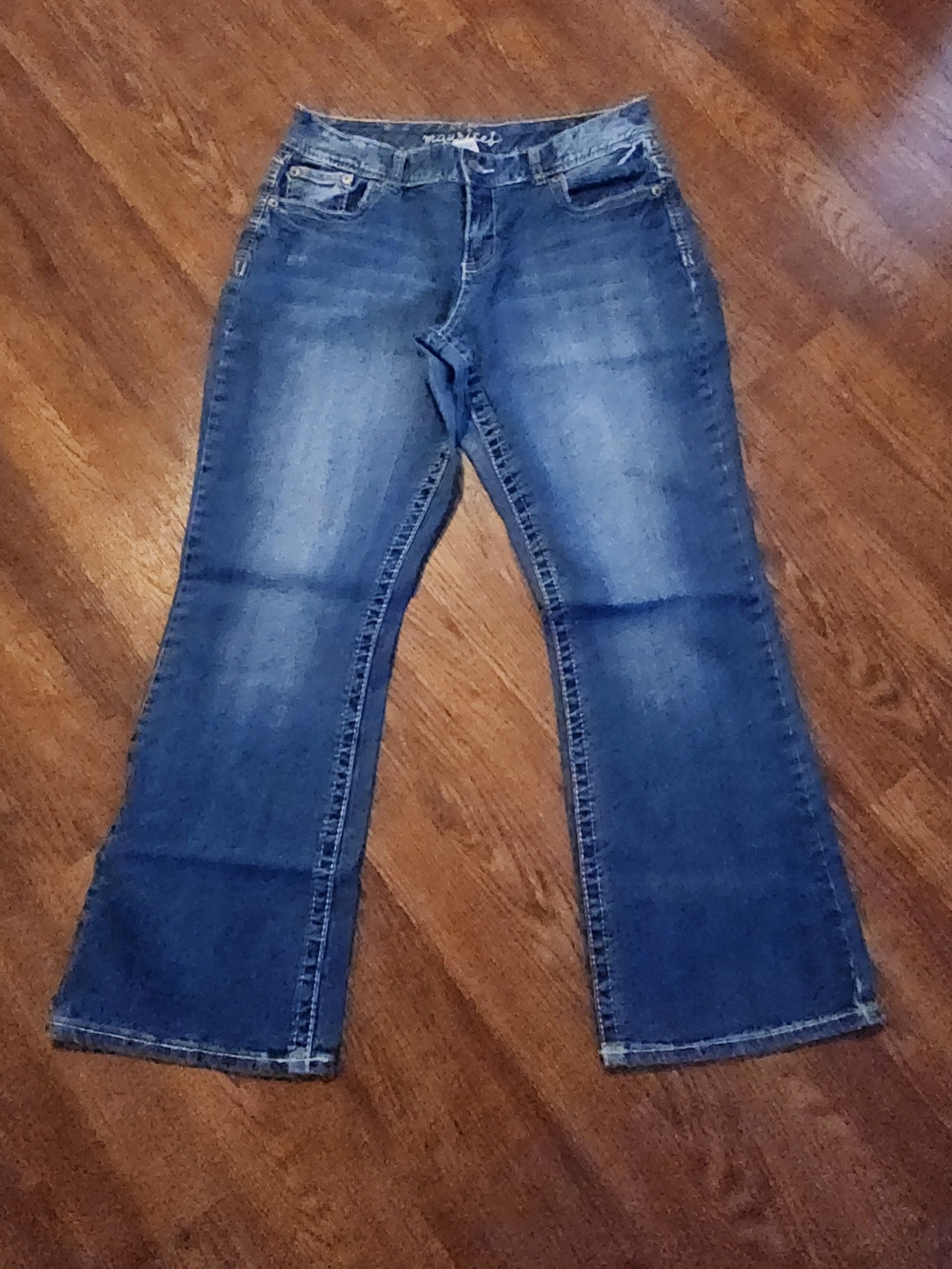 Maurices Medium Blue Flare Jeans